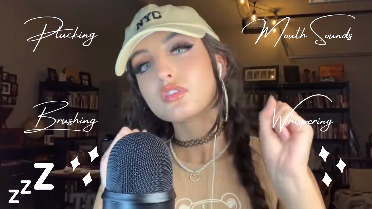 Beebee ASMR Plucking Compilation | Brushing, Flicking, Mouth Sounds, Inaudible