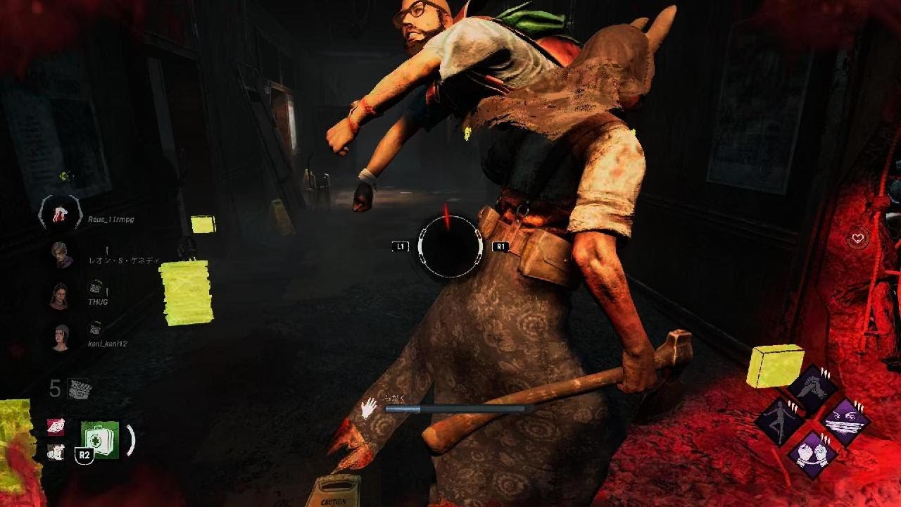 [DBD]はげちゃびんとハントレスの泥沼の戦い