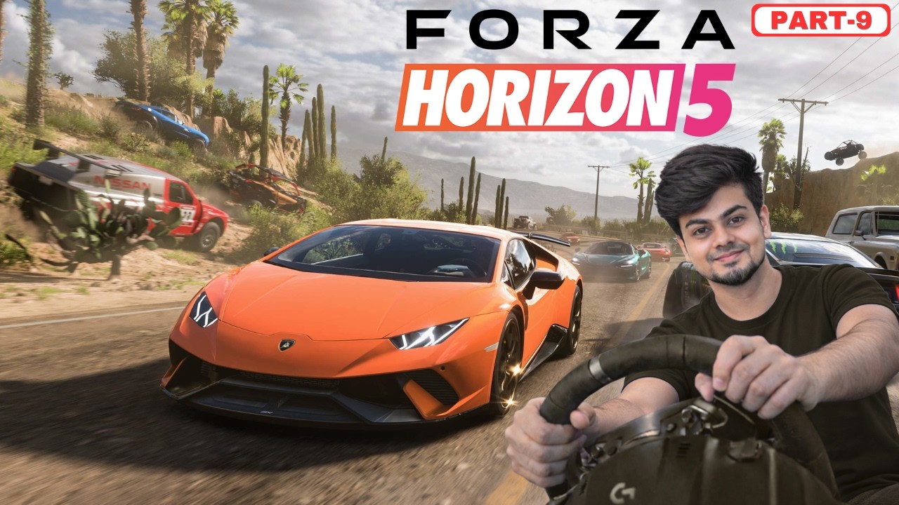 Forza Horizon 5 in Logitech G923 | TAMIL Gameplay pt.9