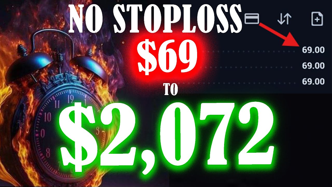 Aggressive Gold Scalping Strategy | $69 to $2,072 Flip with NO STOPLOSS
