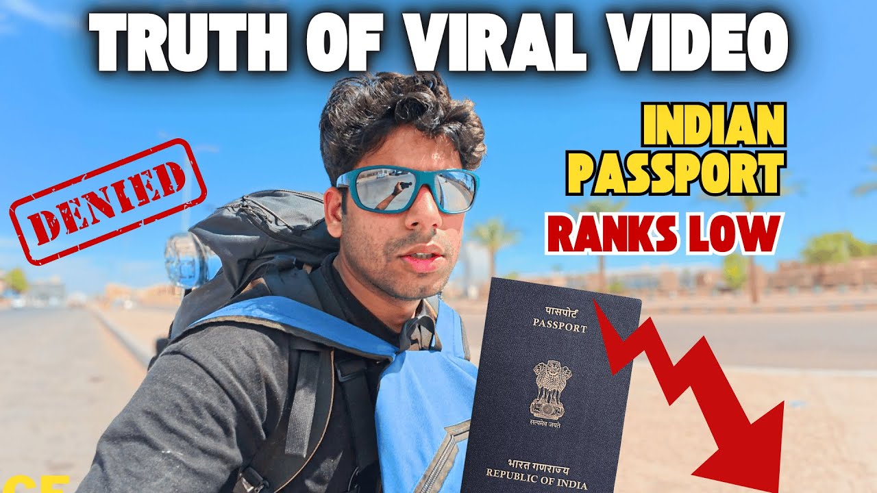 Truth of My Viral Indian Passport Video 🇮🇳
