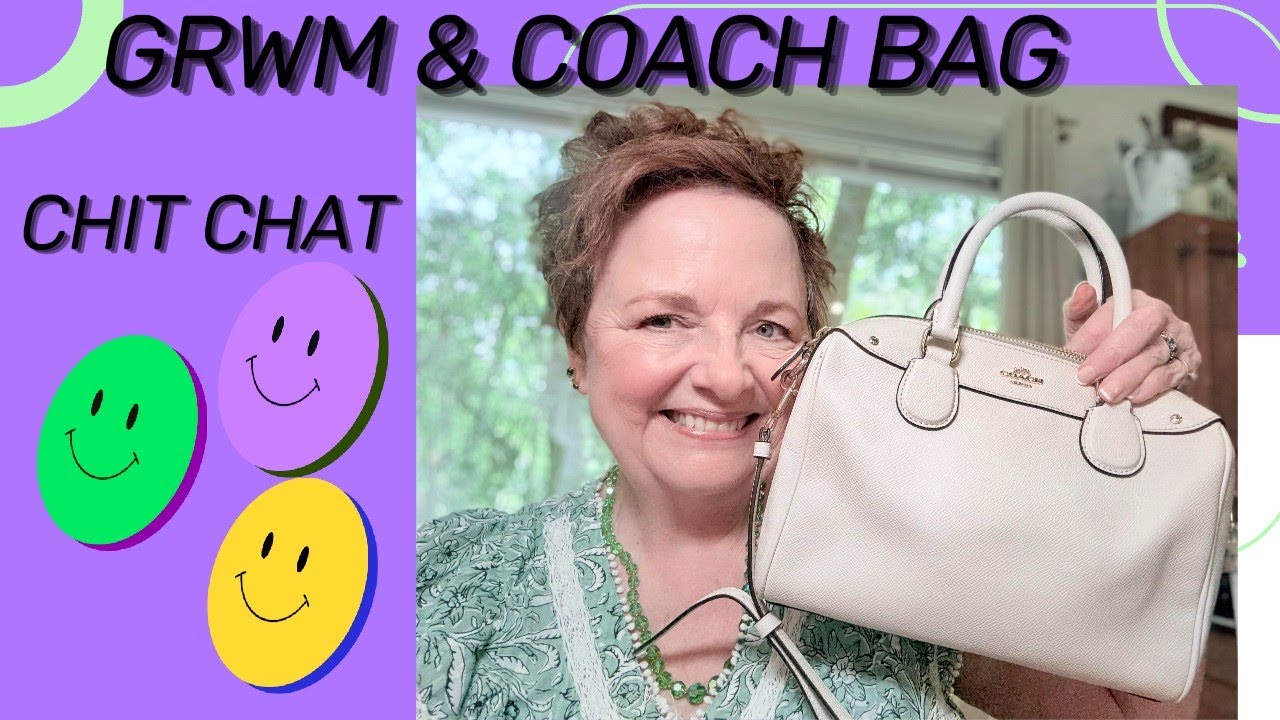 GRWM (собираемся вместе) и сумка Coach, а также много болтовни! Присоединяйтесь ко мне для этой н...