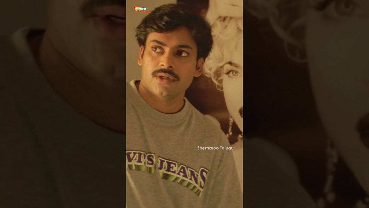 వీడికి గీతోపదేశం చేయాల్సిందే |  Pawan Kalyan | Thammudu Telugu Movie | #shorts | Shemaroo Telugu