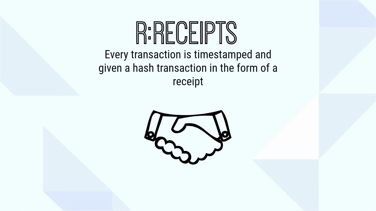 Blockchain A-Z: Receipts