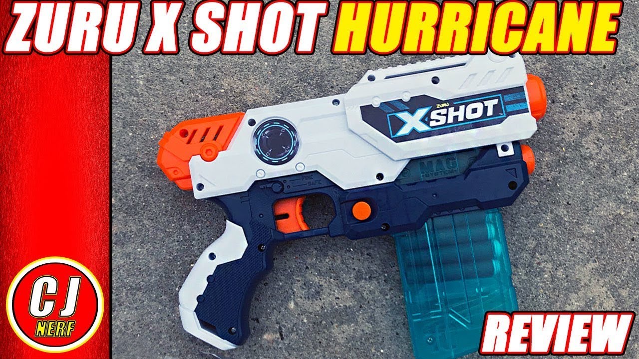 Zuru X Shot Hurricane | 2018 Mag Fed Pistol Review