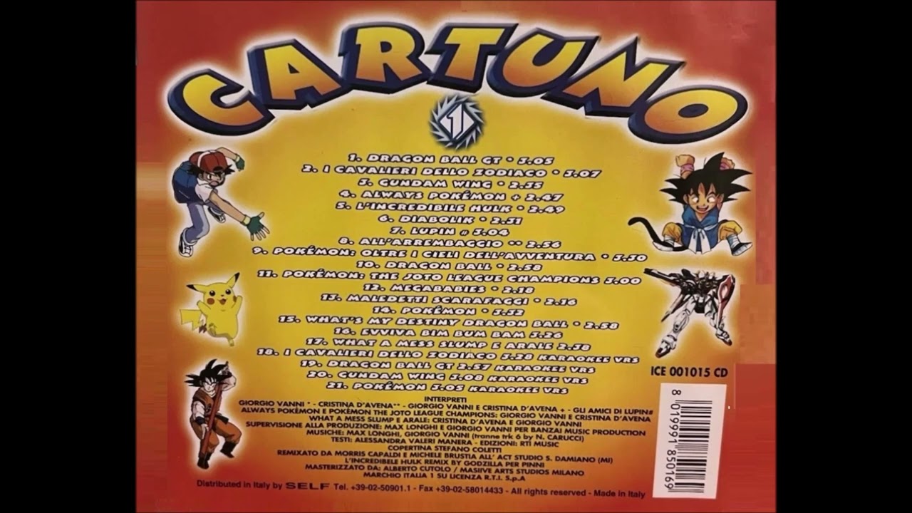 Compilation  Cartuno   Versione  Rossa  -  2001