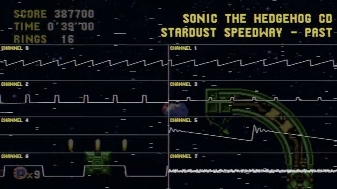 Sonic CD - Stardust Speedway - Past (Chiptune cover)