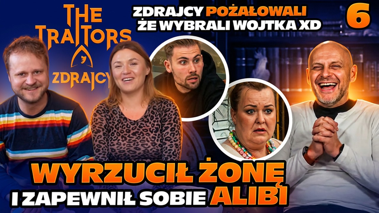 Wyrzucił żonę i WYGRA cały program? XD Perfekcyjny zdrajca?  The Traitors S3O6 Commentary