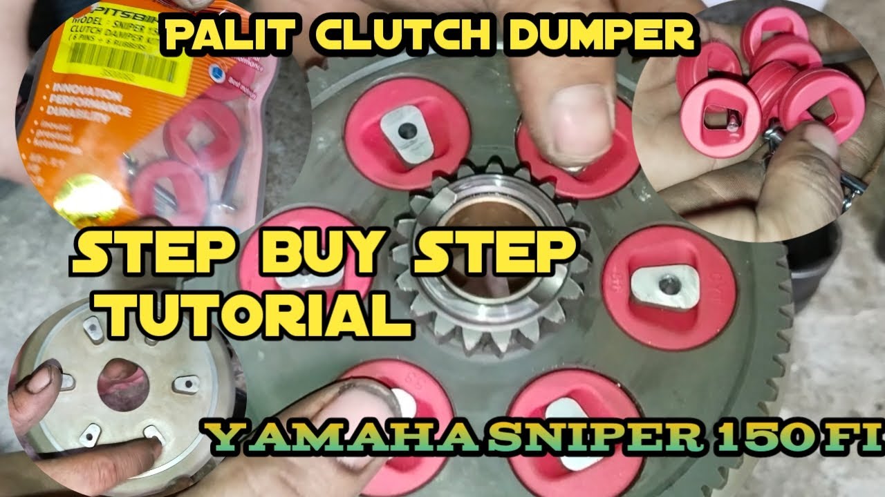 Palit Clutch dumper Step buy step Tutorial Yamaha Sniper 150 fi