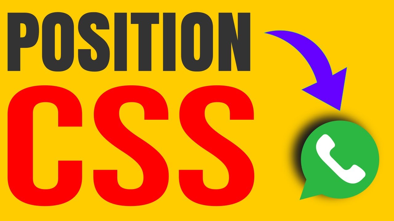 COMO USAR O POSITION CSS NA PÁGINA HTML