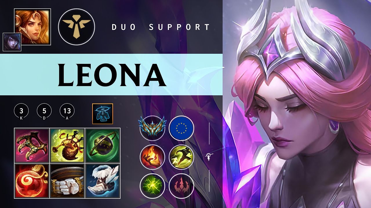 Leona Support vs Taric - EUW Challenger Patch 26.01