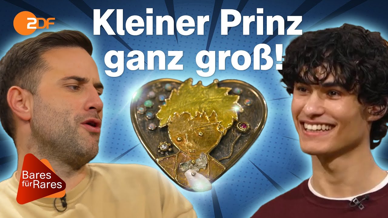 Weltbekanntes Motiv: Brosche aus Gold und Silber steuert Gebote auf anderen Stern | Bares für Rares