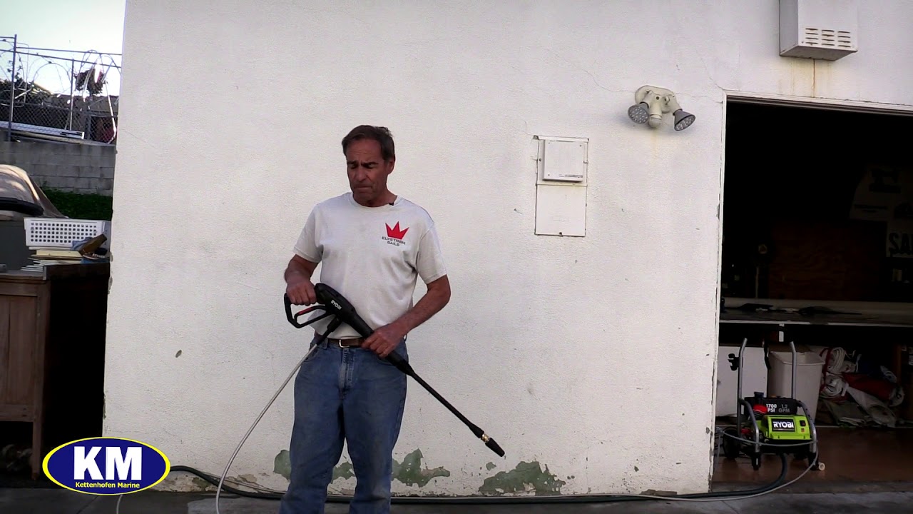 Cleaning Sails With Bob