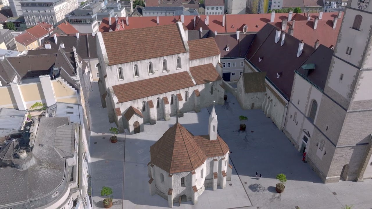 Virtuelle Zeitreise am Domplatz in St. Pölten!