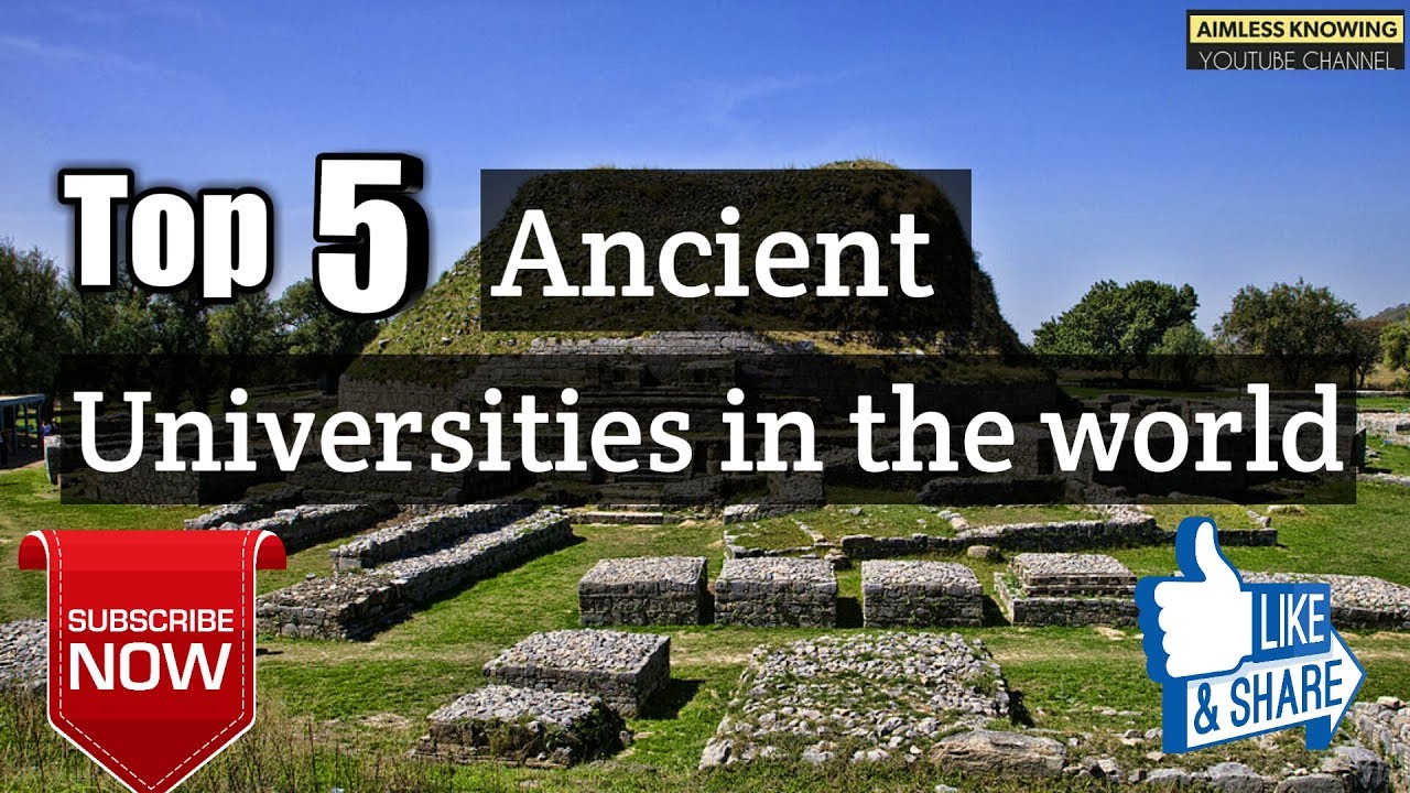 Top 5  Ancient Universities in the world with descriptions