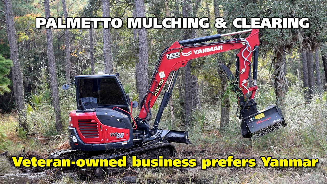Jason Shipes, Marine Corps Veteran, Prefers to Clear Land With His VIO80 Yanmar Excavator