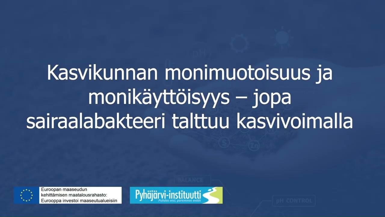 Monimuotoinen ja kestävä maatalous -seminaari: Pieni suuri monimuotoisuus