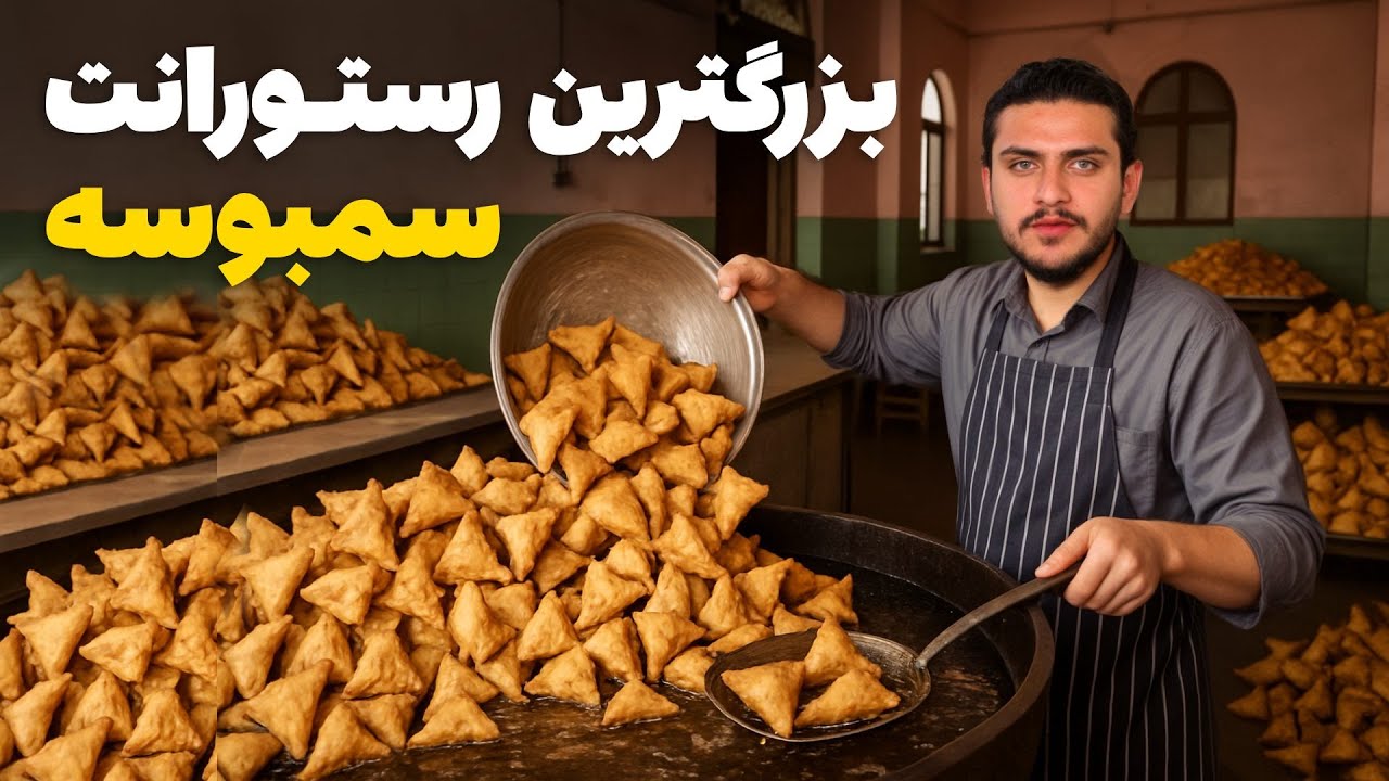 نان آور - تجربه کار در بزرگترین رستورانت سمبوسه در افغانستان
