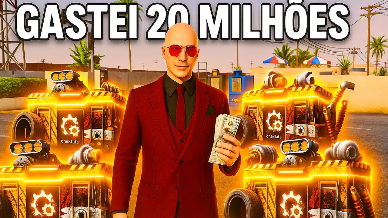 GASTEI 20 MILHÕES EM CAIXAS DE TUNAGEM NO ONE STATE RP! 