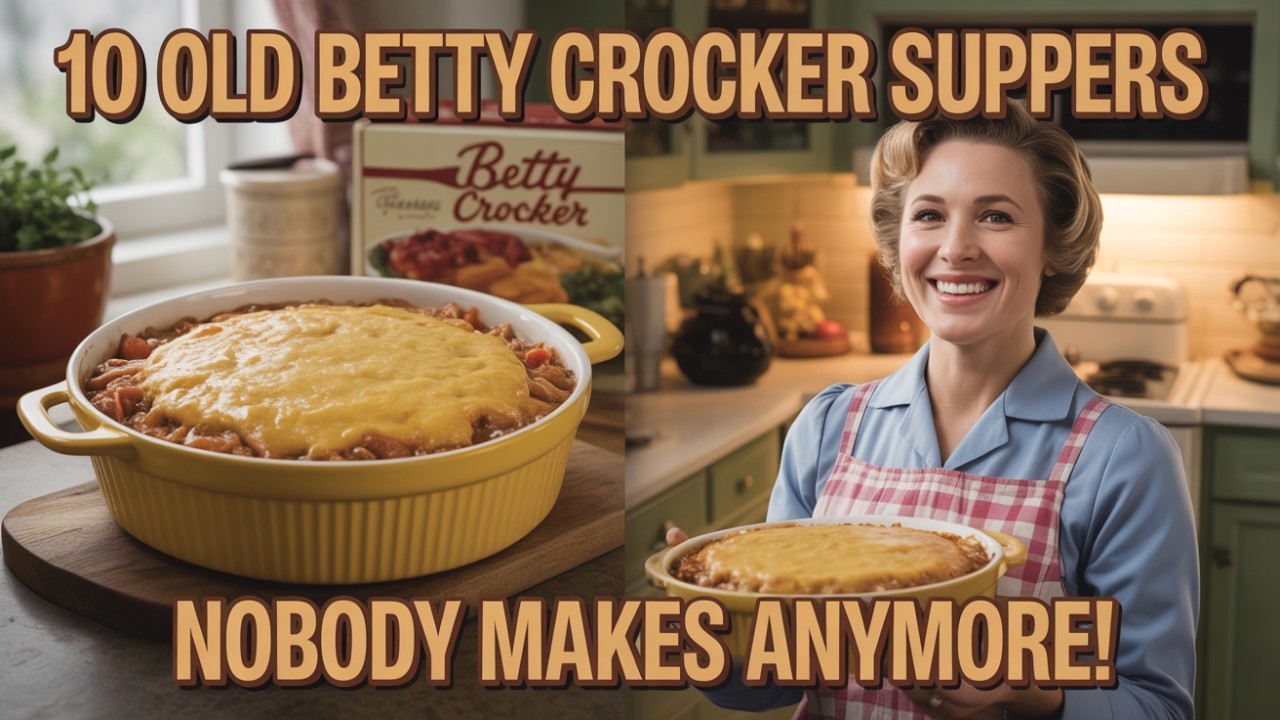 10 Forgotten Betty Crocker Recipes That Made Grandma's Kitchen Perfect