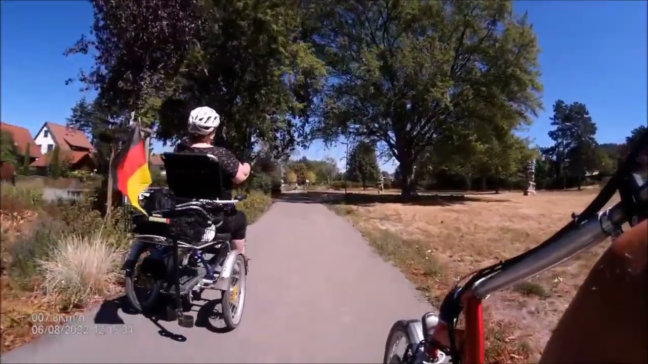 Van Raam Easy Rider: in Alsbach durch den Erpelpark