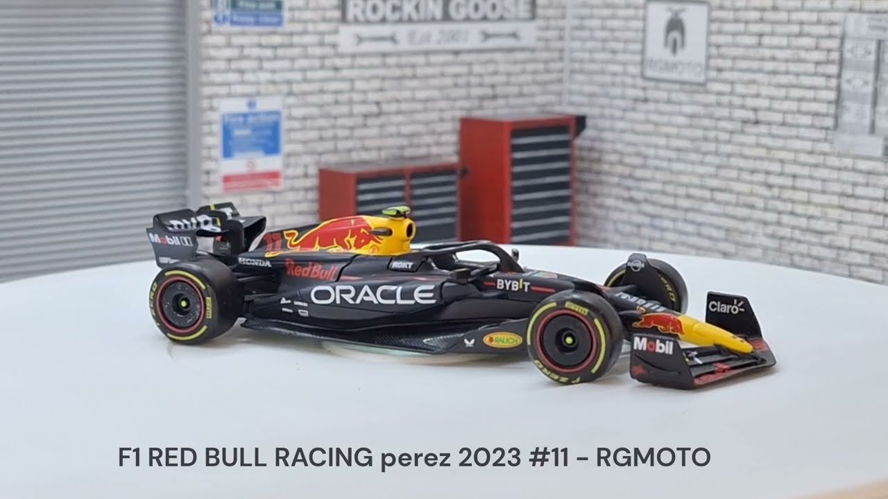 F1 RED BULL RACING Sergio Perez 2023 #11 1:43 Scale Model