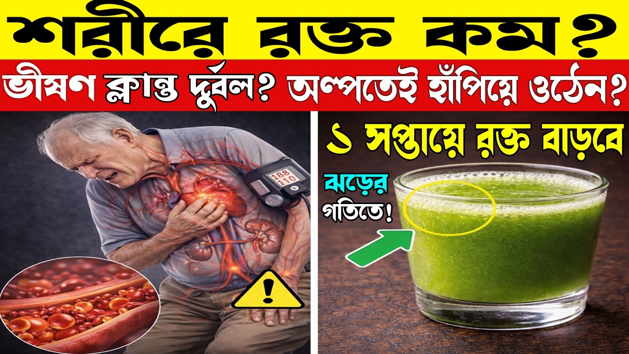কি খেলে শরীরে হিমোগ্লোবিন বাড়ে? | How to Increase Hemoglobin Levels Naturally
