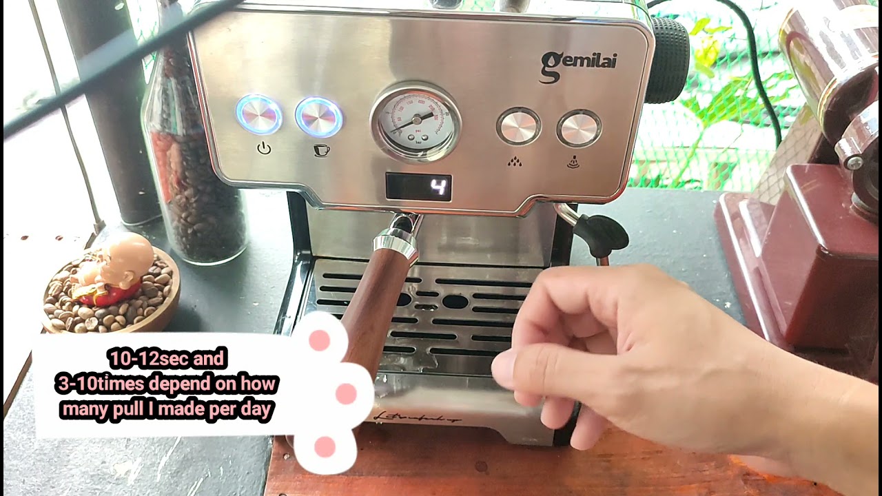 Backflushing of Gemilai CRM3605