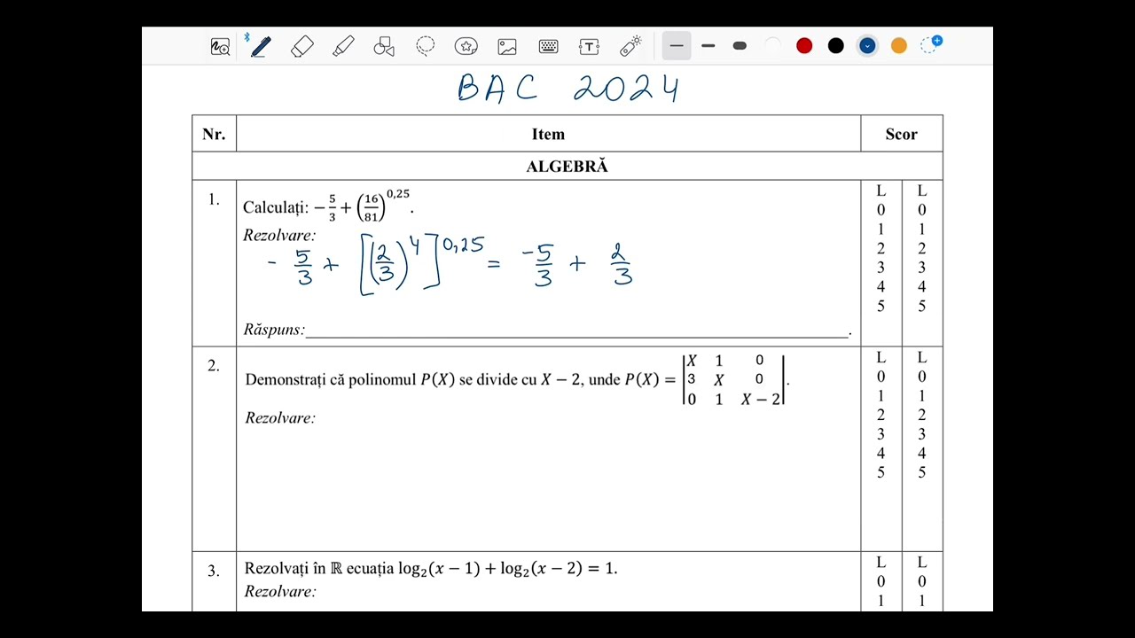 Bac 2024
