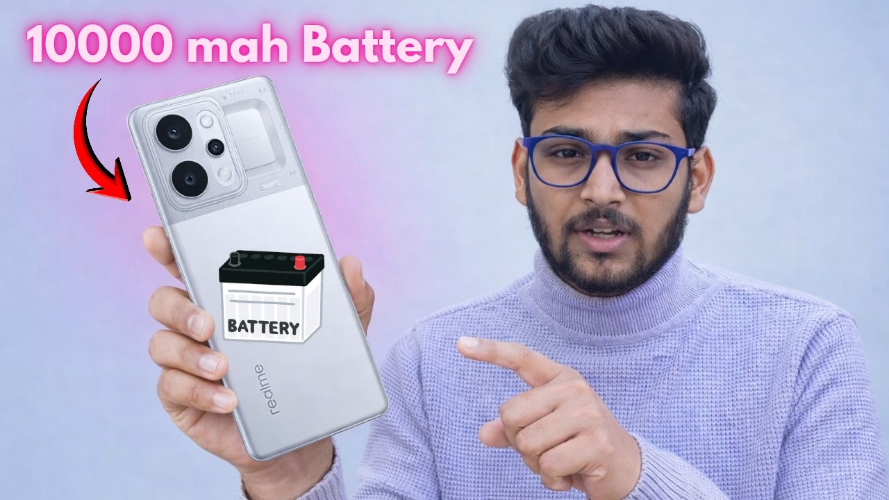 India's Biggest Phone - Test! 🔋   // Realme p4 power//