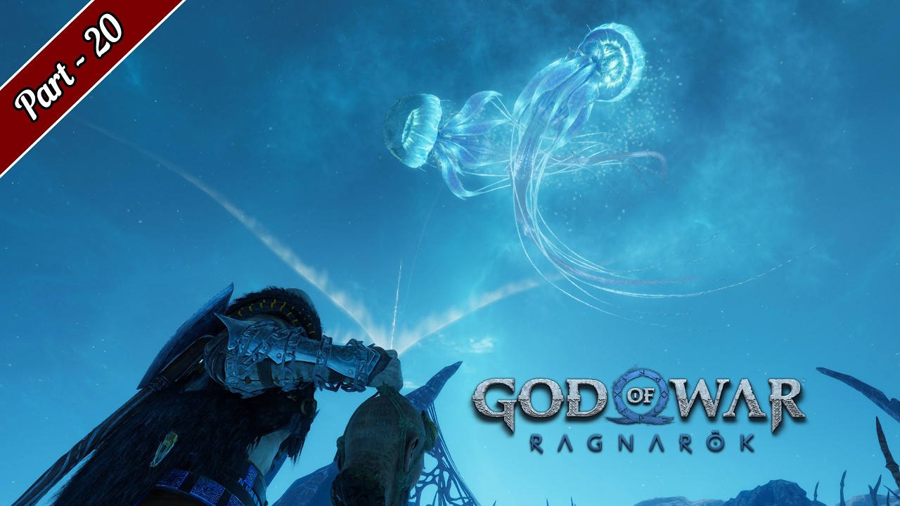 God of War Ragnarök - Part 20: Hafgufa Rescue & Frost Phantom Boss! | No Commentary | PC