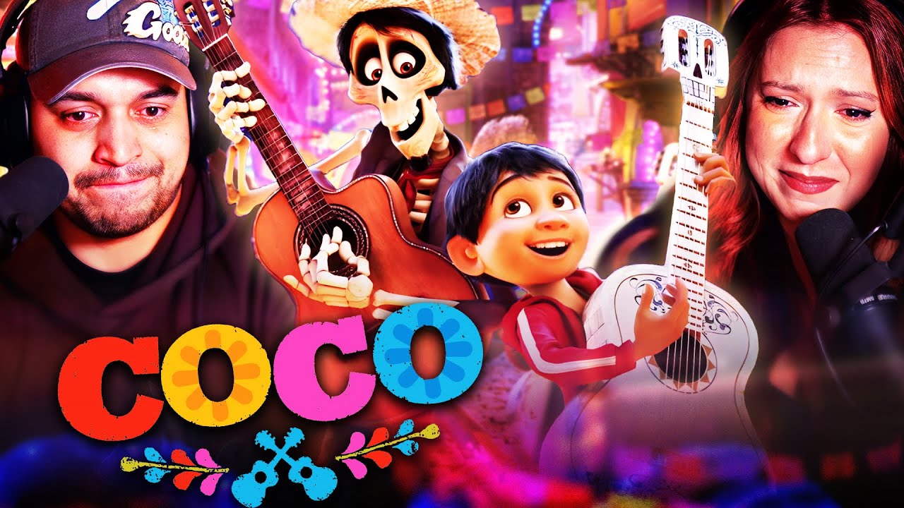 COCO (2017) MOVIE REACTION &ndash;&ldquo;REMEMBER ME&rdquo; BROKE US &ndash; FIRST TIME WATCHING &ndash; REVIEW
