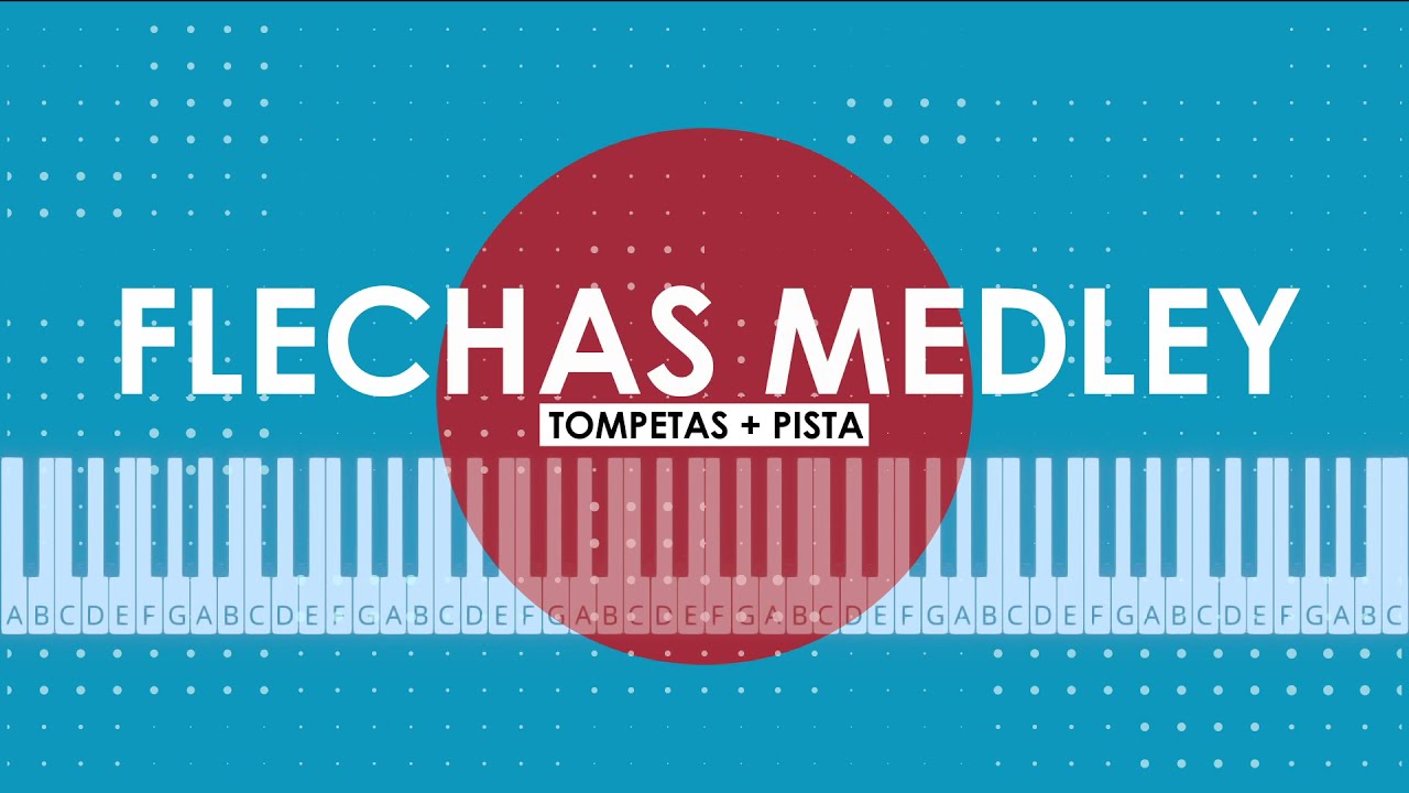 Medley Flechas 🏹 Notas de las Trompetas en piano  ▶ TUTORIAL  ◀