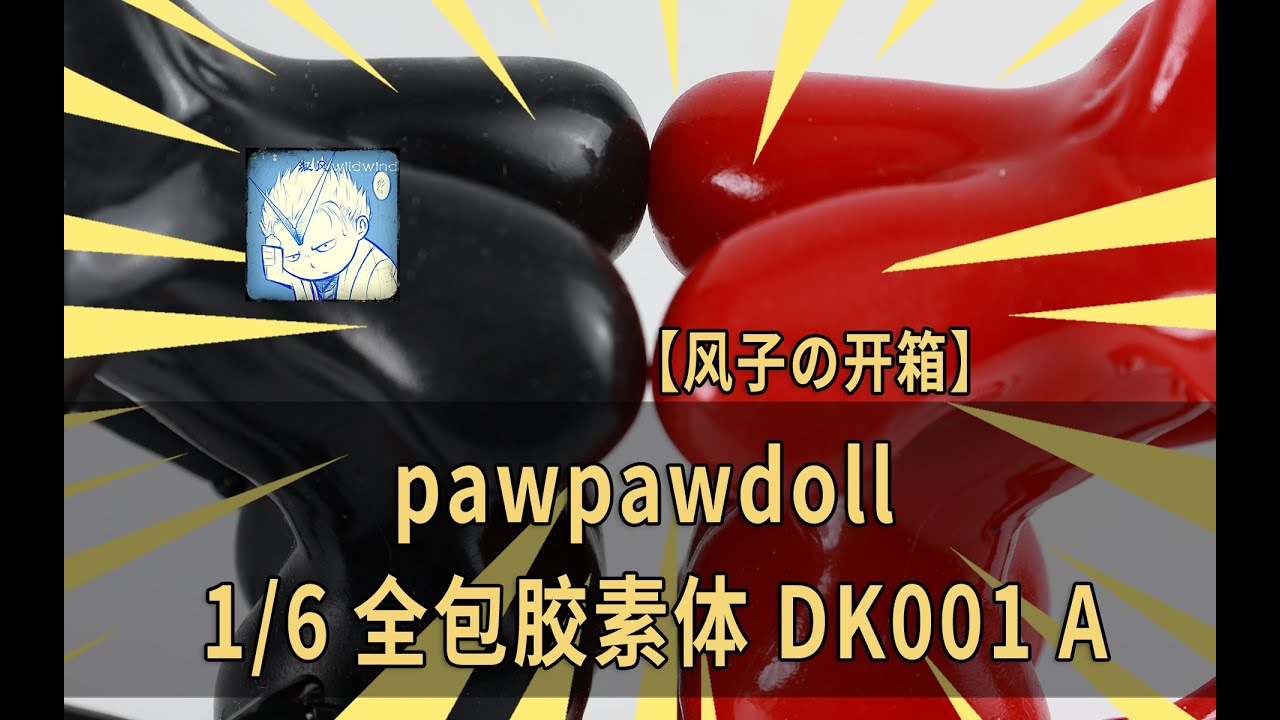 【风子の开箱】P罩杯的数值怪！——pawpawdoll1/6全包胶素体DK001