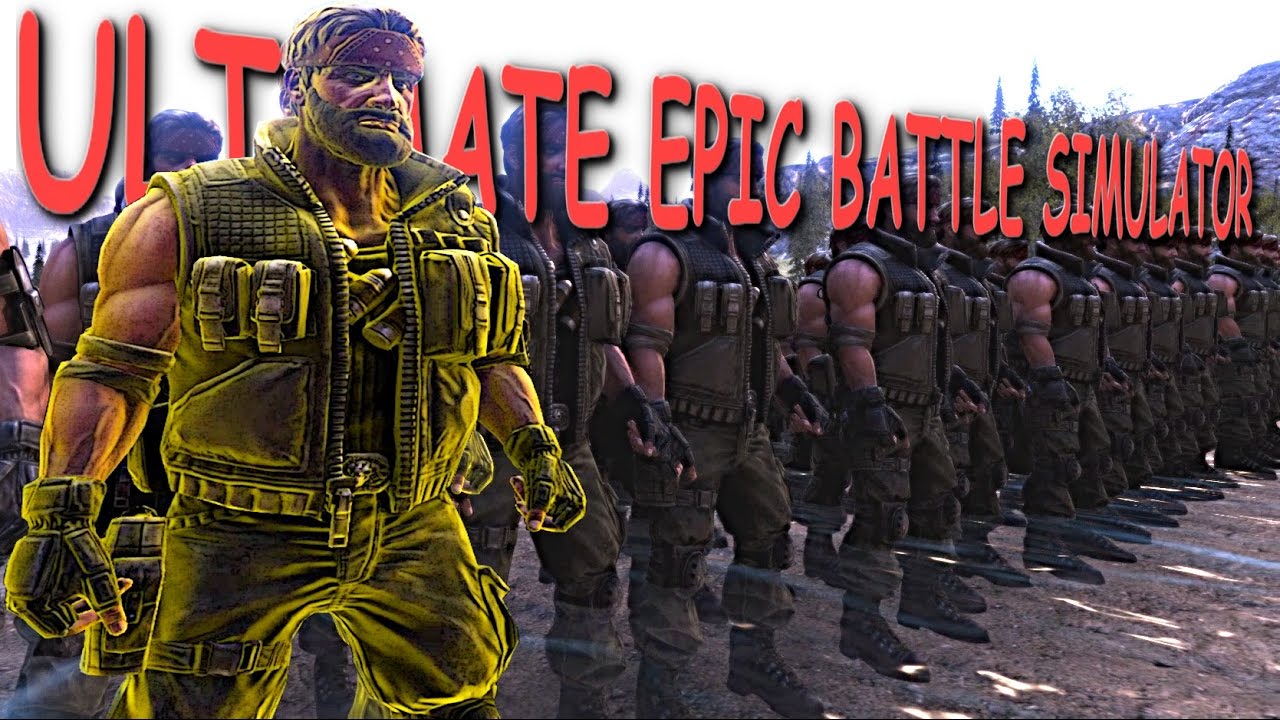 Ultimate Epic Battle Simulator -  CHUCK NORRIS CASTLE SIEGE
