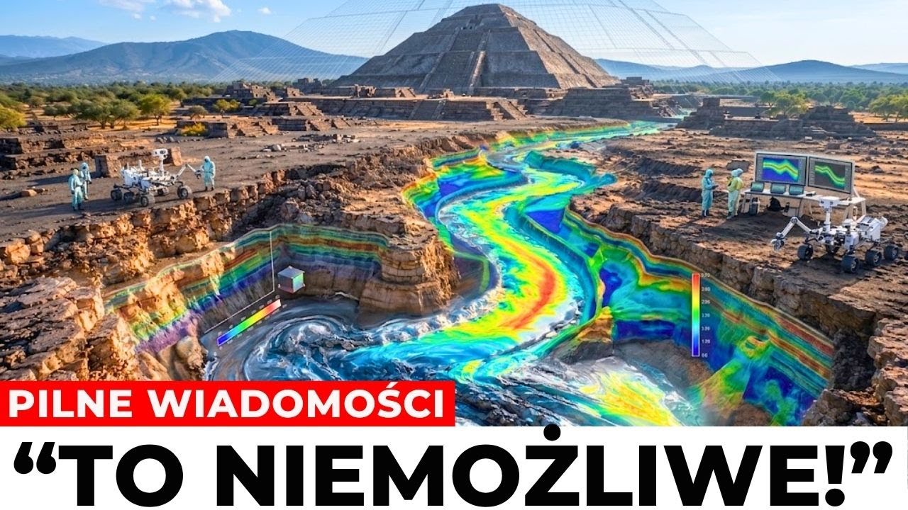 Nowy Radar w Teotihuac&aacute;n Odkrył Rzekę Płynnej Rtęci &mdash; Naukowcy Nie Wiedzą Dlaczego