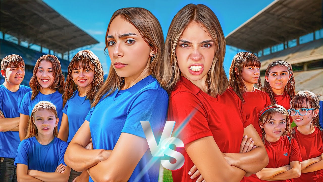 EQUIPO ROJO🔴VS 🔵AZUL (CON MIS SEGUIDORES)