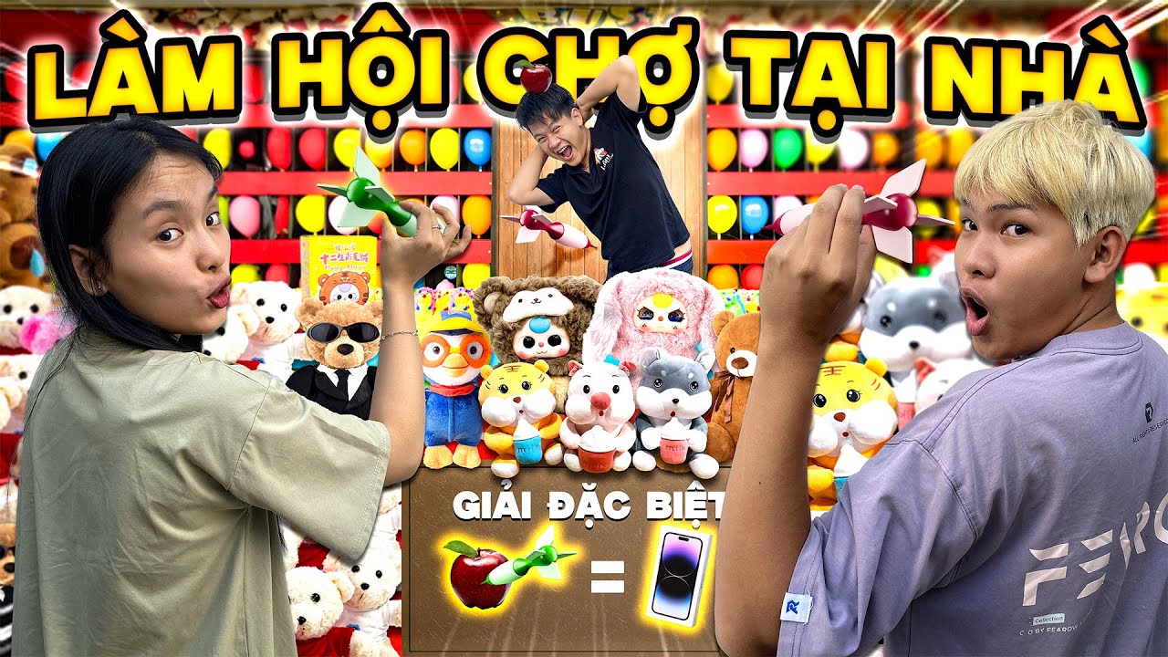 Tự Làm Hội Chợ Ngay Tại Nhà