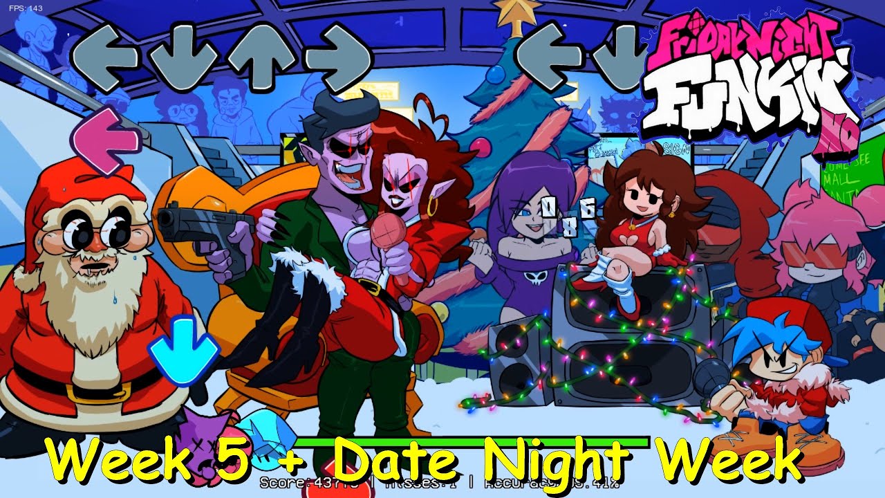 FRIDAY NIGHT FUNKIN' HD Week 5 Update + Date Night Week