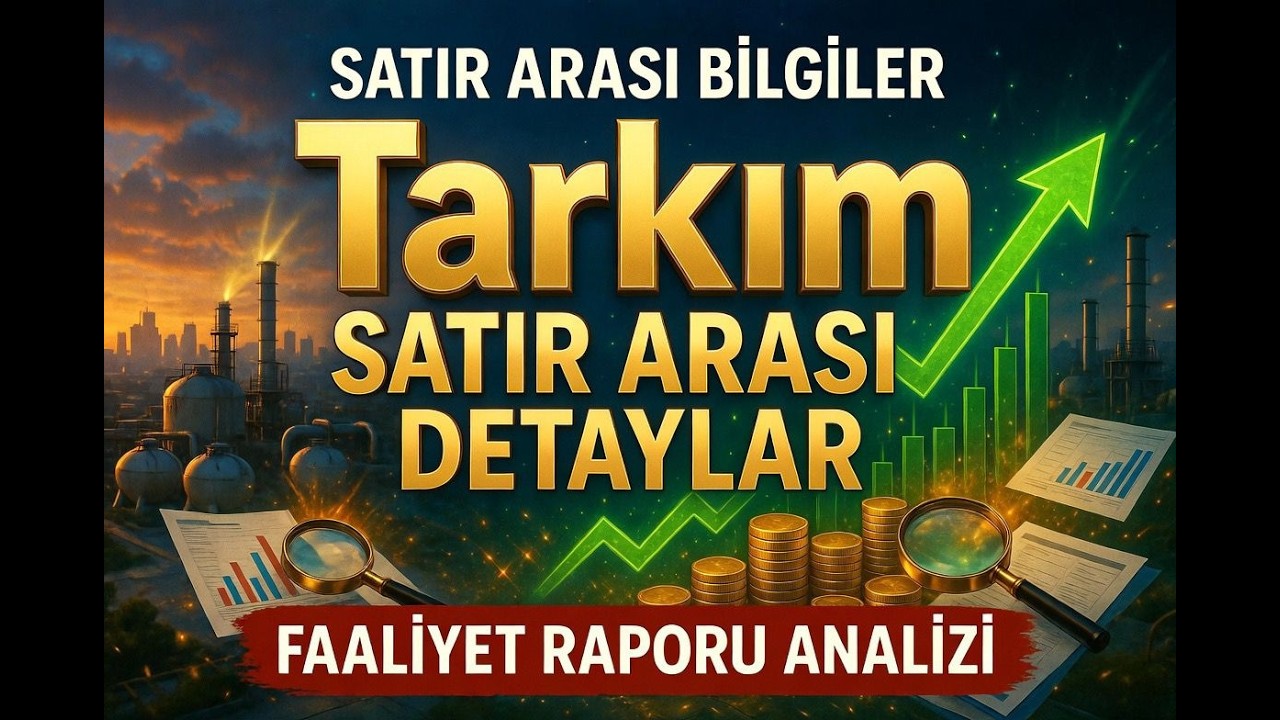 Tarkim Bitki Koruma (Tarkm) 2025 Faaliyet Raporu Analizi -Bilan&ccedil;oda Ne Var?