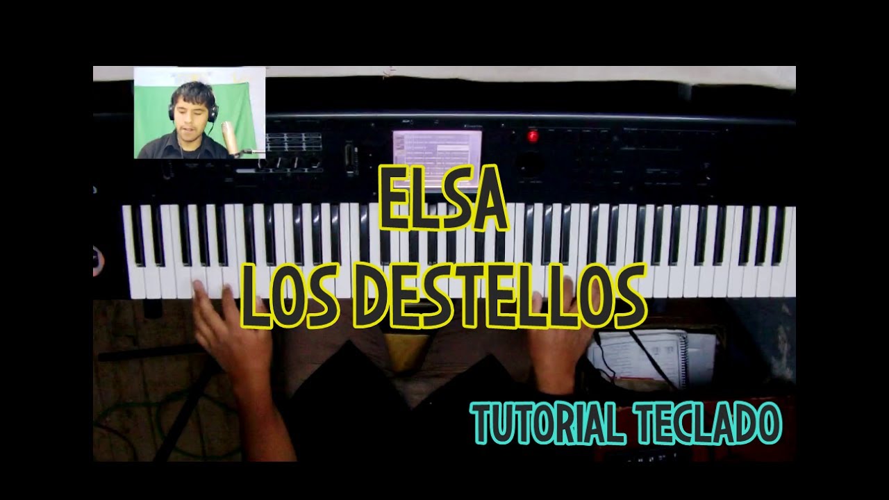 Elsa Los Destellos Tutorial Teclado
