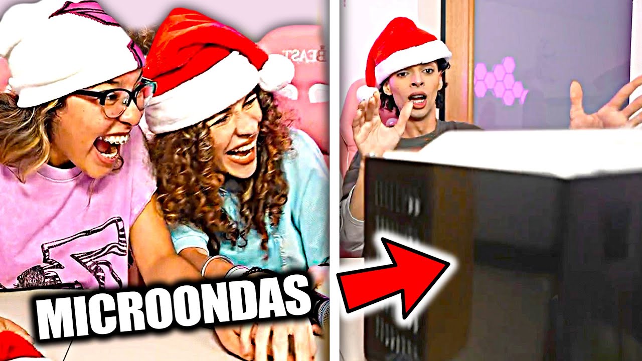 Alex DESTRUYE el MICROONDAS de Alondra en Directo por Accidente XD