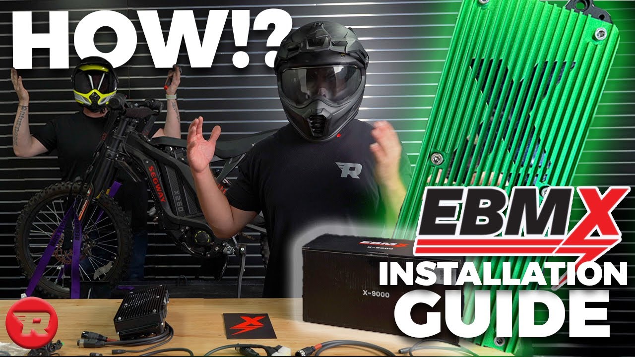 Как установить контроллер EBMX X9000 на Sur Ron, Talaria, Segway, E Ride Pro | Установка