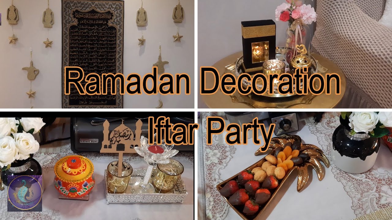 Ramadan Decoration | Iftar Table Presentation | Home Decor