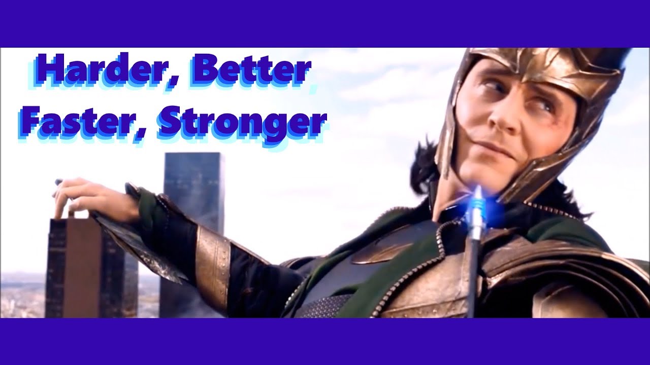 Marvel - Harder, Better, Faster, Stronger
