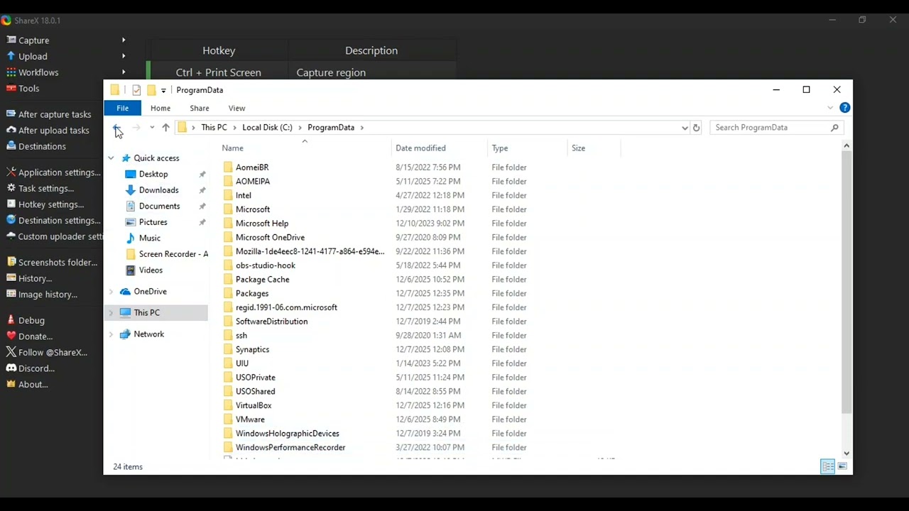 Как отобразить скрытую папку ProgramData в Windows? #короткометражки #вирусное
