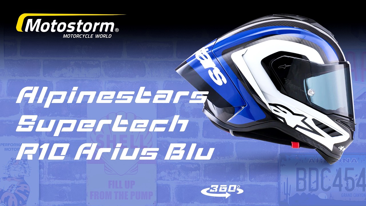 Alpinestars Supertech R10 Arius Blu