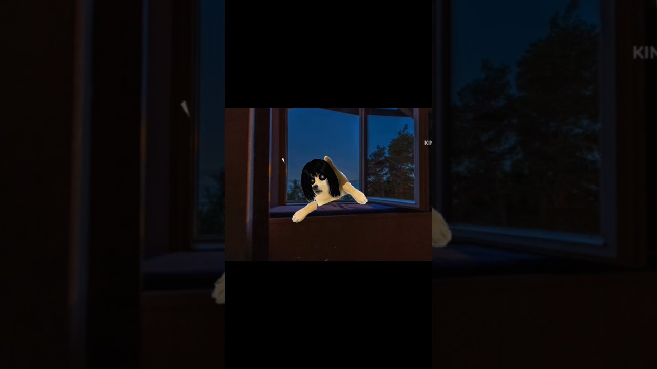 la mujer en la ventana 😨 - historias de terror con cheems