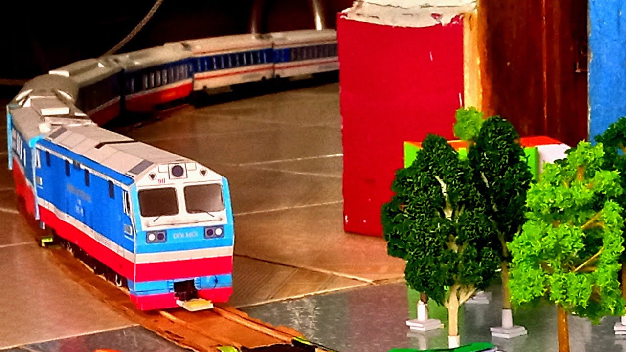 TOP 14 WONDERFUL TOY TRAINS MADE BY PAPER!CỰC KÌ XỊN SÒ VỚI 14 ĐOÀN TÀU HỎA MÔ HÌNH LAO QUA NHƯ ĐIÊN