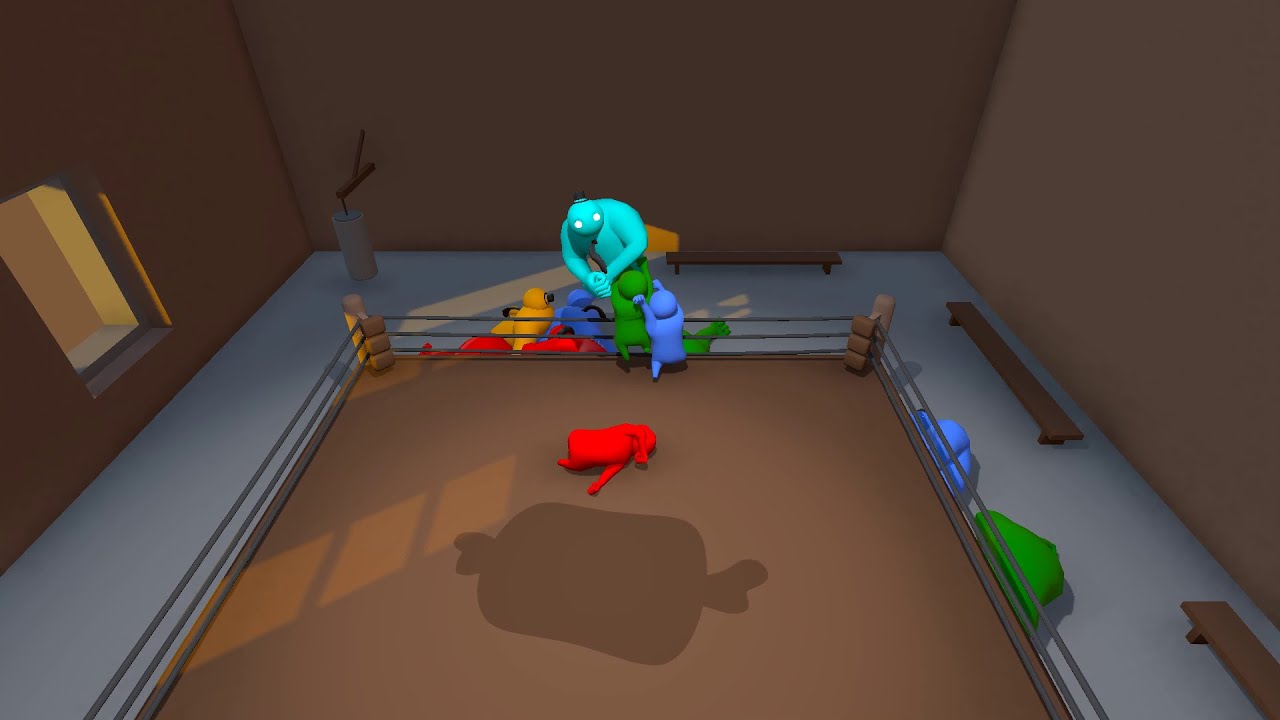 Gang Beasts : COOP Boss Fight